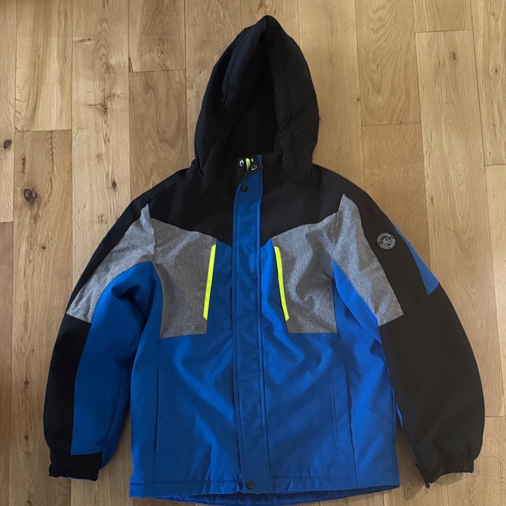ZeroXposur Blue and Black Kids Puffer Jacket